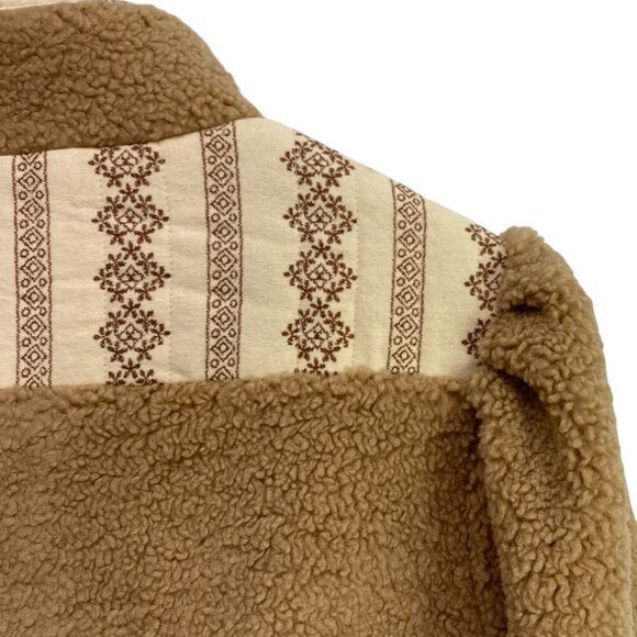 Driftwood x Free People Sherpa Medallion Jacket - Picture 5 of 11